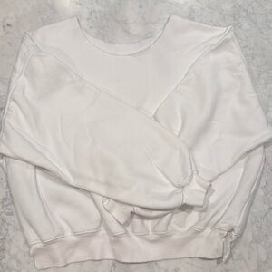 Aritzia sweatshirt. Distressed